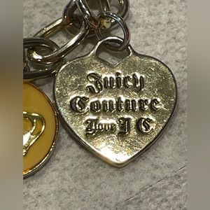 Juicy Couture (more vintage?) charm bracelet, 8” long